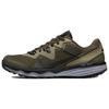 Juniper Trail Modischer Stoff Stoßdämpfend Rutschfest Niedrig geschnittene Laufschuhe Herren Sneaker Schwarz Grün CW3808-200