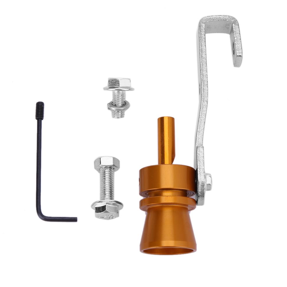 Universal Car Turbo Sound Whistle Muffler Exhaust Pipe Simulator Whistler for Vehicles High Quality Size M 5 Colors To Choose