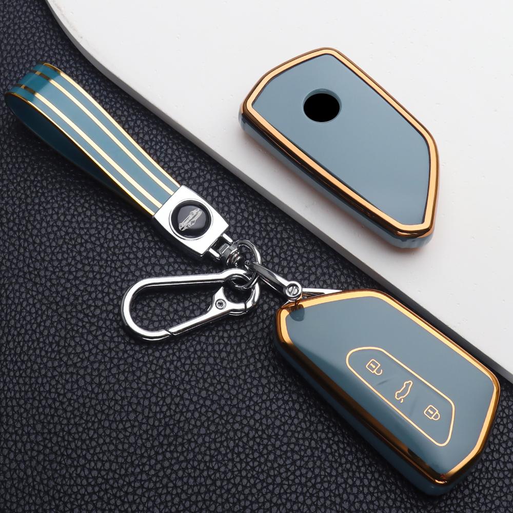 

TPU Car Key Case Cover for VW Volkseagen Cupra Formentor Golf 8 MK8 for Skoda Octavia A8 SEAT Leon MK4 Kodiaq 2025 Accessories