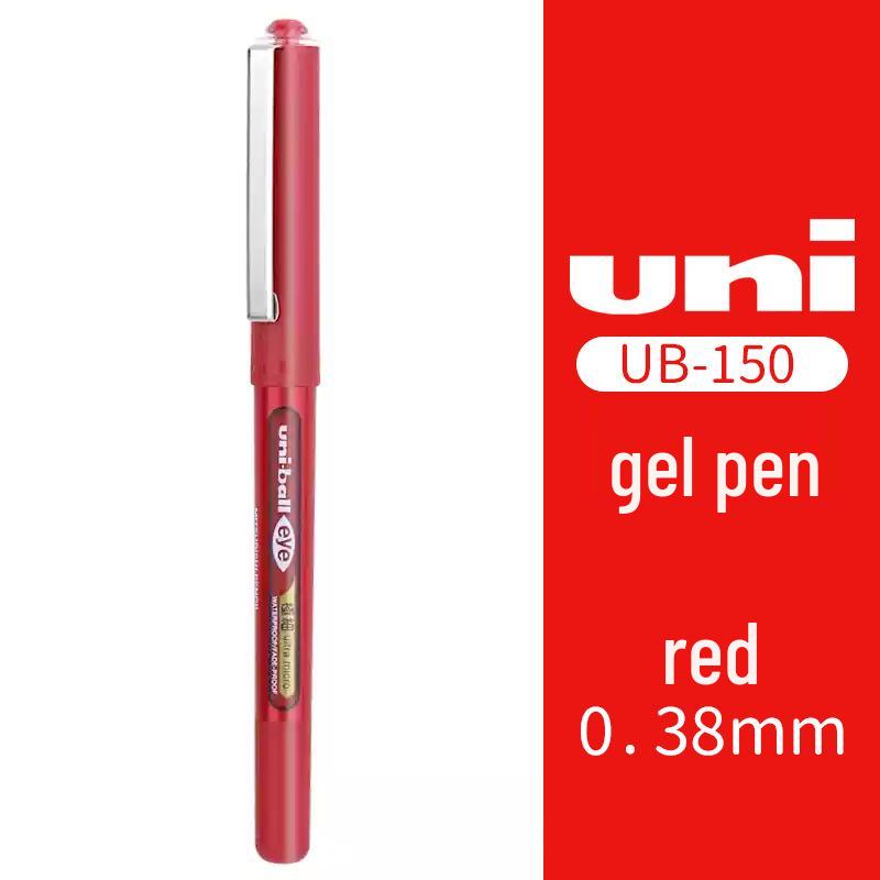 Mitsubishi UB-150 Liquid Ink Rollerball Pen, 0.38mm/0.5mm, Office & Exam Use Liquid Ink Rollerball Pen