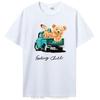 Teddy Bear T Shirt Funny Cotton Short Sleeve Graphic T Shirts Unisex Women Harajuku Clothing Summer Unisex's Oversize T-shirt Tees