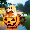 Ghost Reading Book Lamp Handmade Halloween Ghosts Night Light Up Adorable Reading Led Light For Decor Ghosts Flickering