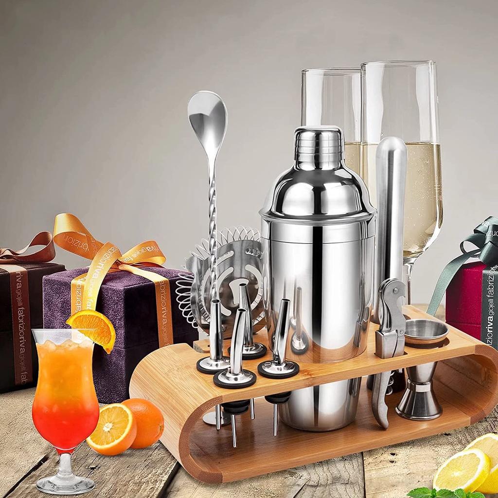 Gaston Shaker Stand Bartender Set 17 Pieces