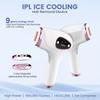 High Power Ice Cooling Best Laser Epilator Handheld  Ipl Laser Hair Removal  Removing Hair Painless At-home 3 in 1