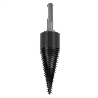 Punta Conica per Viti da Trapano Dedicata per Legna da Ardere con Codolo Cilindrico Utensili a Mano Accessori Spaccalegna 32mm
