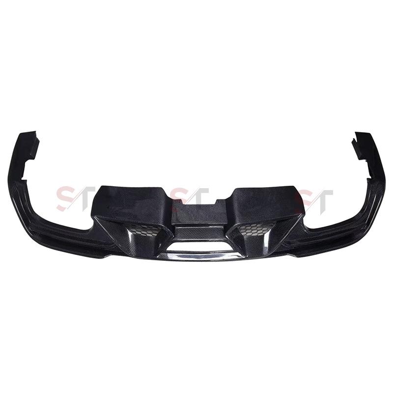 Carbon Fiber Rear Diffuser for Ford Mustang GT500 Bumper
