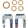 2PCS 24in Front Extended Stainless Steel Brake Lines 89340S For Chevy For C20 K10 K20 For GMC For C15 C25 K15 K25 1971-1991