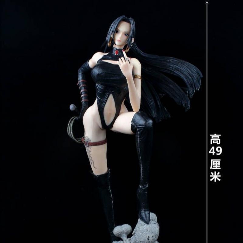 One Piece Figure Hancock Leather Empress Statue Scene Model Beautiful Girl Series Anime One Piece Peripheral