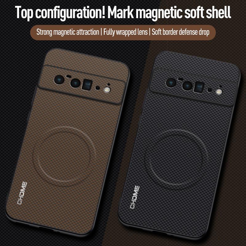 For Google Pixel 6 Case Luxury Car Magnetic Holder Phone Case For Google Pixel 6 5G Pixel6 TPU Silicone Shockproof Back Cover