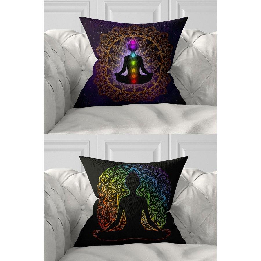 7 Pieces Custom Design Digital Printed Cushion Cover Set