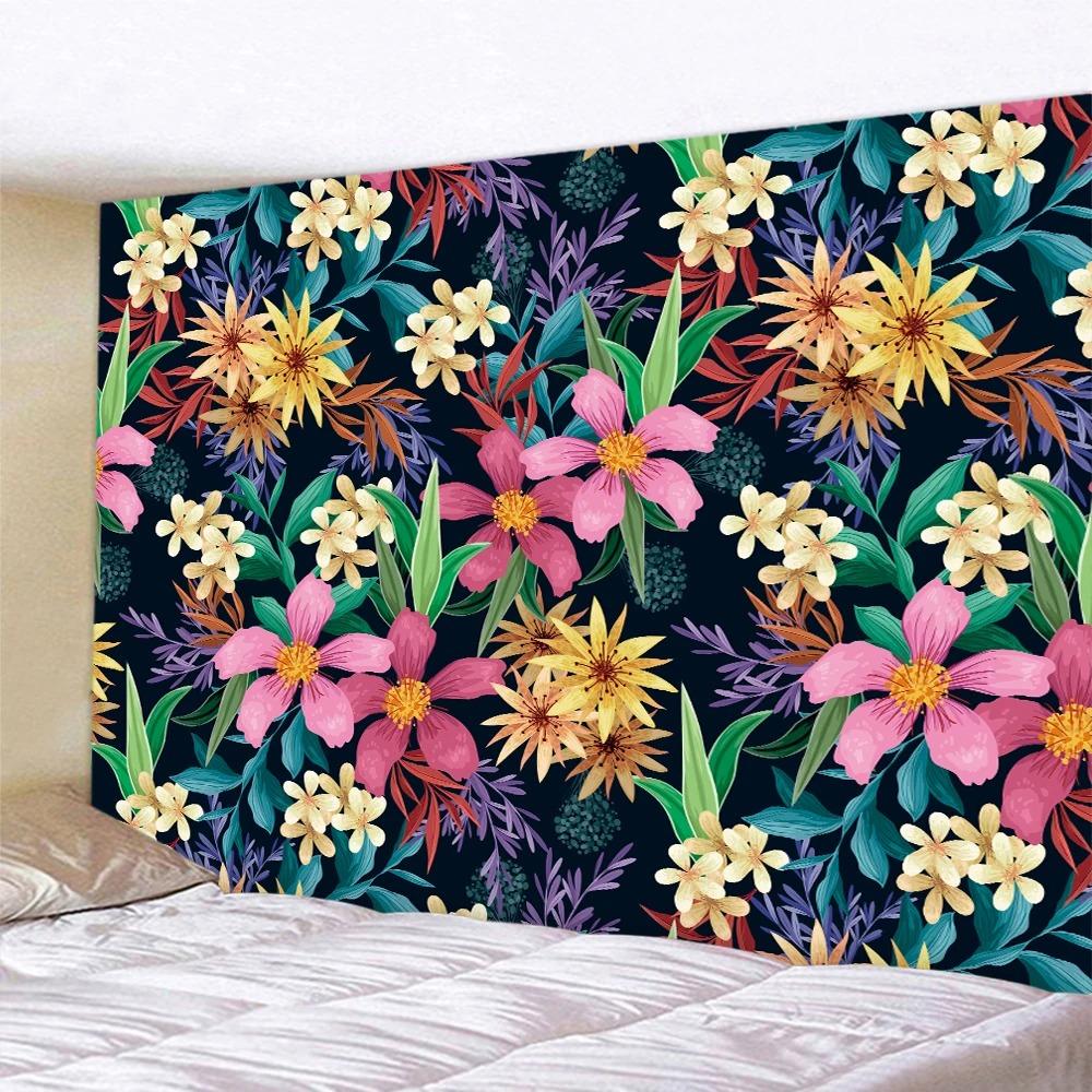 Красивые растения и цветы Искусство Настенные украшения для дома Гобелен Гобелен — фото 3