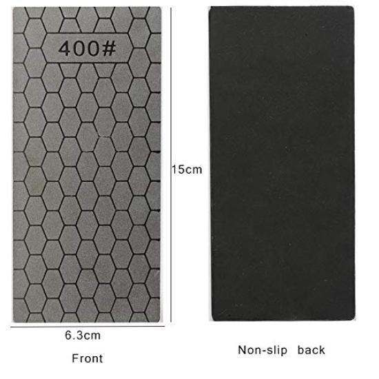 Deepa Diamond and Set of for Mini Tool Surface Mini Carbon Fiber FRP Flex Includes Microfiber Towel Whetstones, #400 #1000, 2, 4WD, Processing,