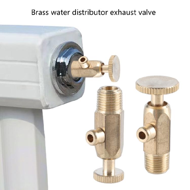 Water Valves Brass Part Accessory Pressure Release Valves Parts Tool for Water Heater Air Pressure Release Valves