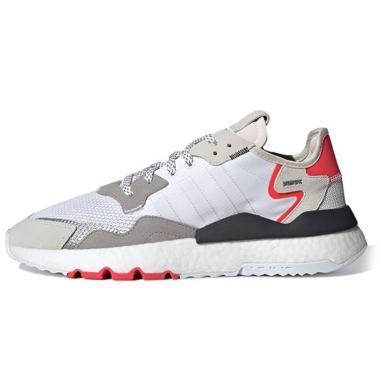 

Кроссовки унисекс adidas Nite Jogger White Shock Red Cloud-White Crystal-White F34123