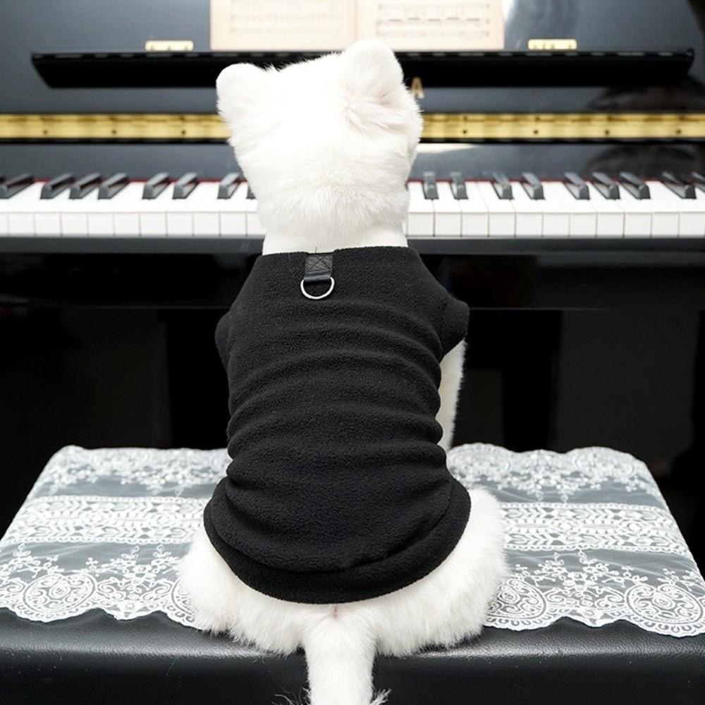Winter Pet Sweater Fleece Dog Tuxedo Clothes Warm Comfortable Dog Blazer Vest Formal Outfit Pet Formal Clothing Pet Show