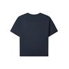 Fila Athletics Logo Print Loose Fit Round Neck Short Sleeve T-Shirt Women Tops Dark-Blue A11W131105F-NV