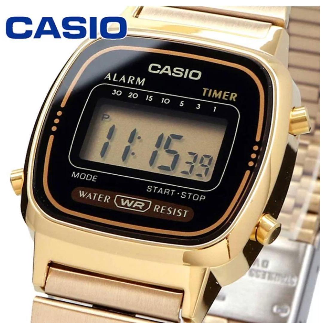 Б/у цифровые часы CASIO LA670WGA-1