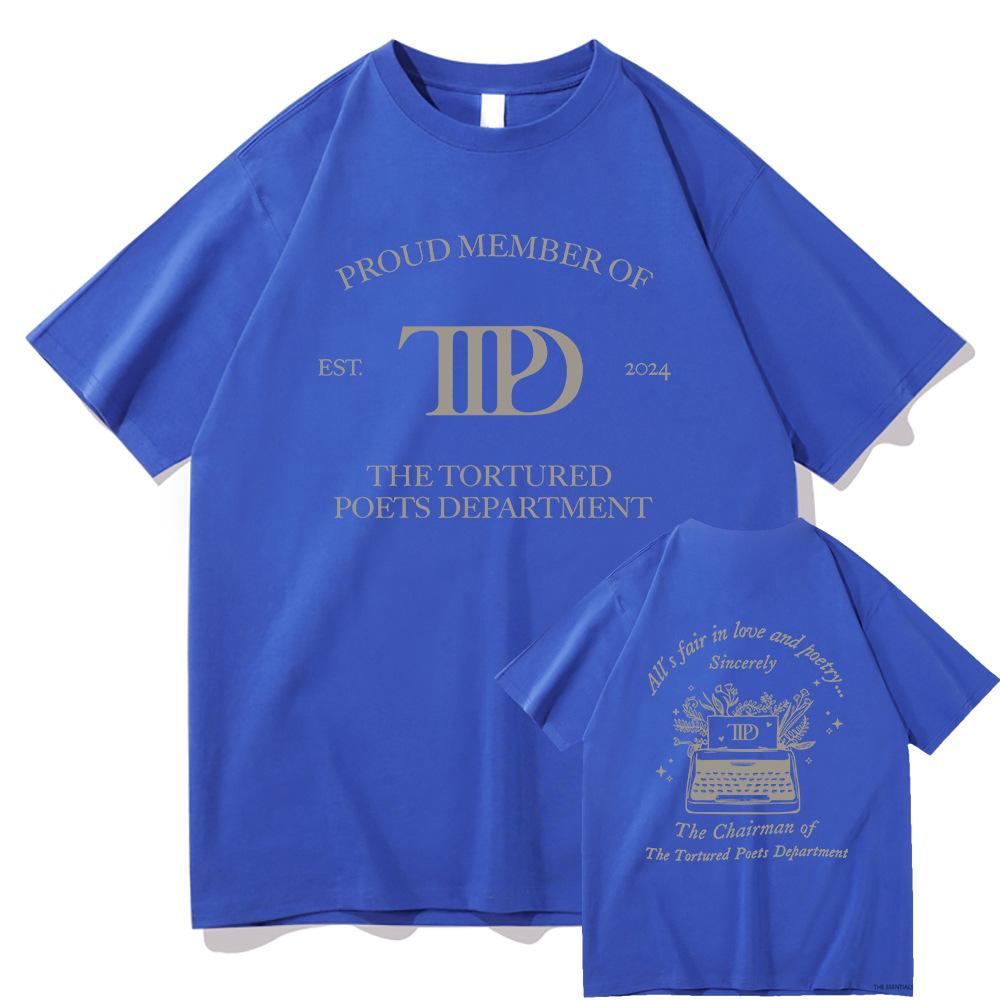 2024 New Album The Tortured Poets Department T Shirt Men Har