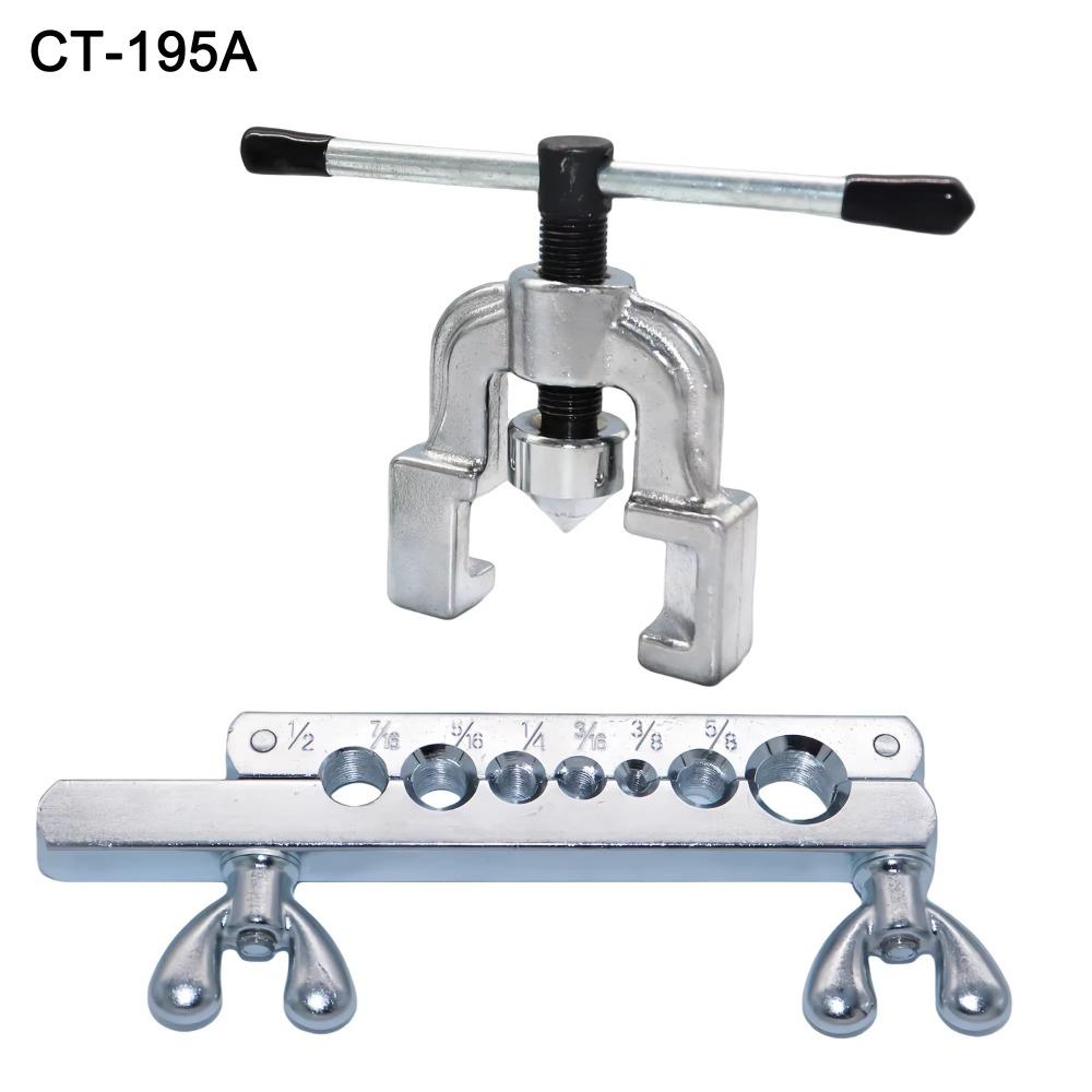 Metric/Inch Flaring Tool Set 45 Degree Copper Pipe Reamer  Expanding Copper Tubes