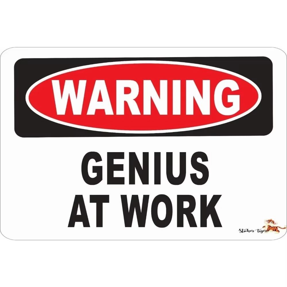 Retro Horror Comedy Metal Sign - No Entry Warning Plaque 20x30cm for Home Garage Bar Decor