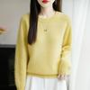 Women Sweater 100% Wool MODERN NEW SAGA O-neck Knit Pullover Thick Winter Jumpers Female Knit Tops