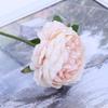 5 PEZZI Fiore Finto Rosa Occidentale Bouquet di Peonie Fiore Artificiale Rosa da Tè Accessori per Parete Floreale Matrimonio Decorazioni per la Casa Oggetti di Scena per Foto
