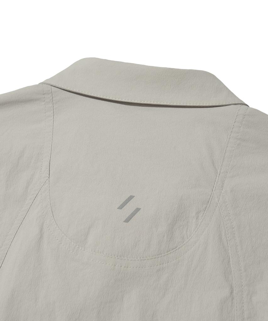 Welteoigseupelimeonteu Reflective Pocket Shirt Jacket_Light Gray_Wcl016