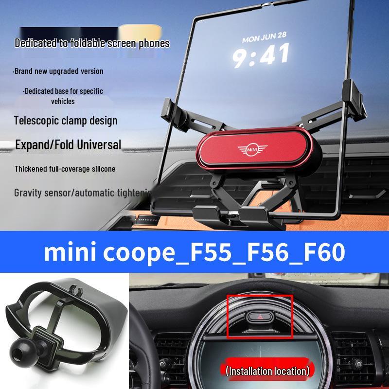 BMW Mini, F55 & Other Models Frosted Zinc Alloy Car Phone Holder