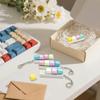 4 Tasti Tasto Tappo Tasto Portachiavi Fidget Tastiera Tasto Giocattolo Tastiera Clicker Giocattolo Tastiera Cubo Giocattolo per Adulto Regalo Regali Per Alleviare Passare il Tempo