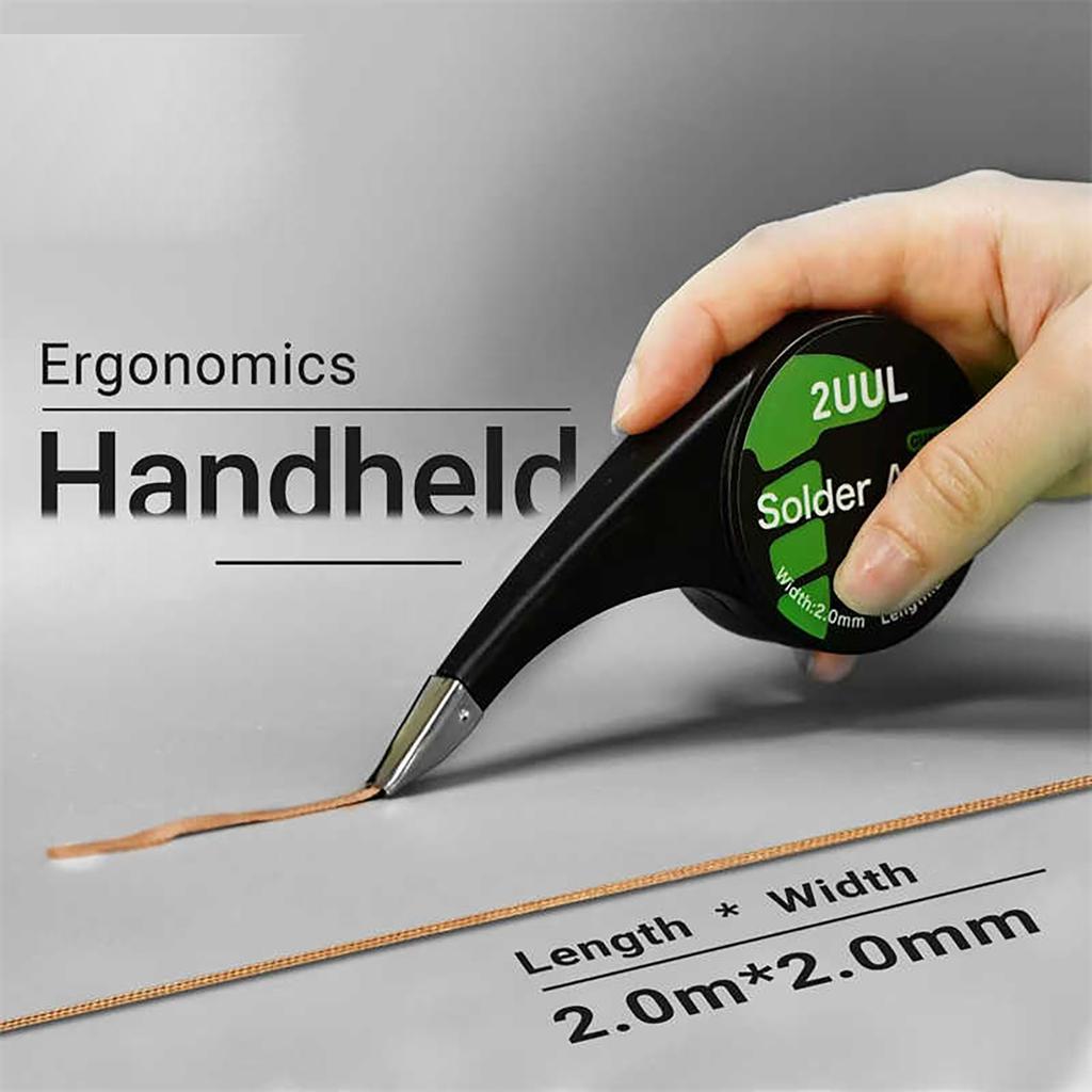 Entlötlitze Lötzinnentfernung Absaugen Zinnaufnahmeleitung Telefon-Mainboard Chip Reinigungswerkzeug Für Empfindliche Elektronik