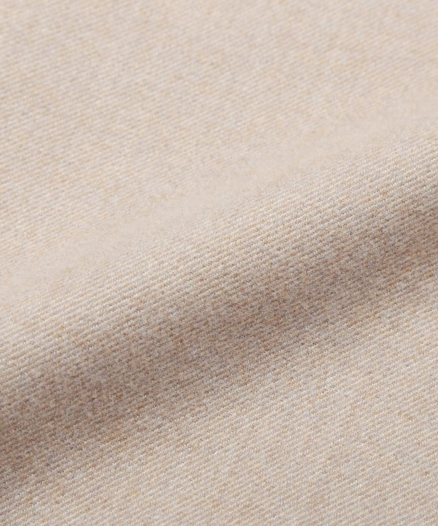 Trillion Unisex Balmacaan Duffle Long Coat (Beige)