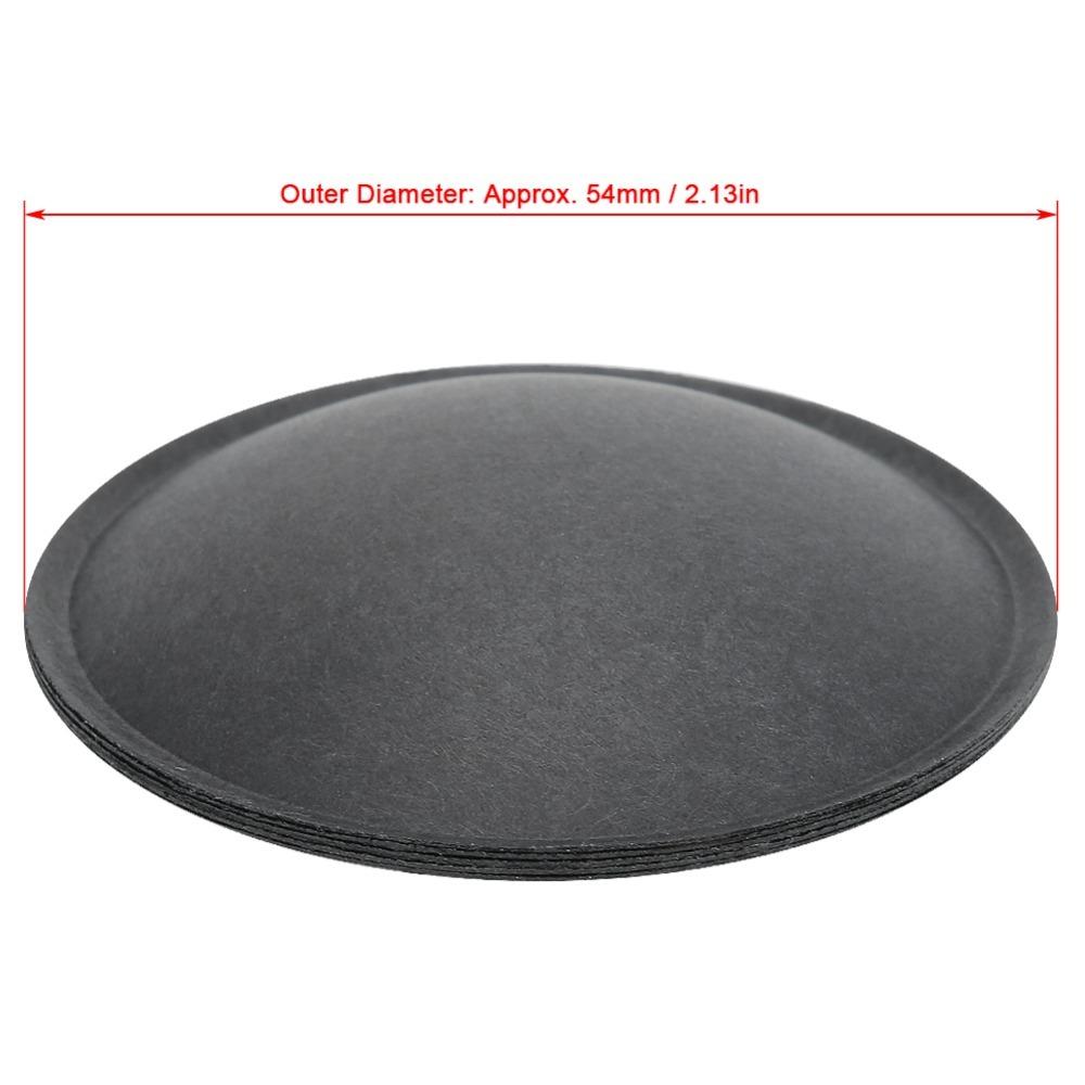 5PCS Black Paper Horn Protective Various Sizes Optional Speaker Dust Cap  Audio Equipment