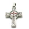 Męski Punkowy Najnowszy Krzyż Rycerz Świątynny Klasyczny Wisiorek Naszyjnik Męski Amulet Biżuteria