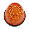 Customize 24V Truck LED Side Marker Lamps with Crystal 16 Universal Cutout, LEDs, Fit, Yellow/Red/White/Amber (10 LEDs, Orange)