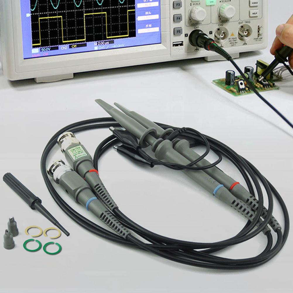 

Комплект датчиків осцилографа P6100 BNC 100 МГц, роз’єм BNC для осцилографа, 2 упаковки, універсальні для аксесуарів для деталей осцилографа UNITED KINGDOM