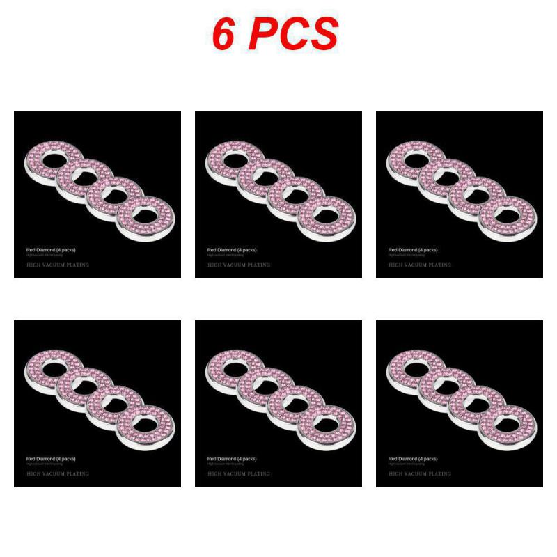 1~8PCS Door Lift Interior Trim Shining For Mercedes-benz Inner Door Lock Pull Cover Door Bolt Decorative Cover