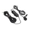 S2 Lavalier Microphone Professional Lapel Mic with 6.5mm Adapter for Recording Video Vlogs Podcasts Interviews