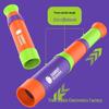 Radish Telescope for Kids - 8x Magnification, Retractable, HD, Educational Mini Toy for Boys.