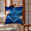Masonic Lodge Freemasonry Logo Cushion Cover Polyester Sofa Cushions Decorative Throw Pillows Home Decoration Pillowcover