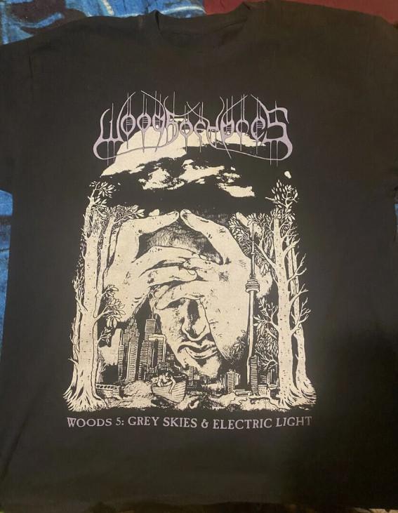 Vintage Woods of Ypres Band Cotton Shirt Unisex Concert S To 5XL