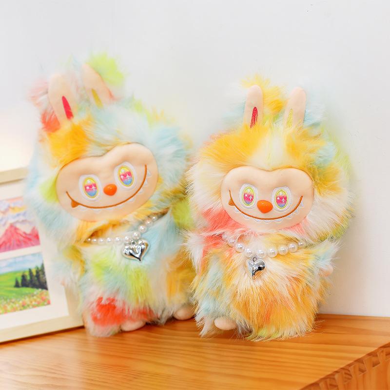 Colorful Cloth Doll Bubble Plush Toy Vinyl Plush Tide Play Doll Matt Doll