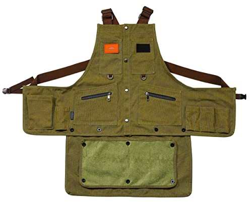 CAMPING MOON Bonfire Apron, Takibi Vest, Outdoor Work Apron Q1