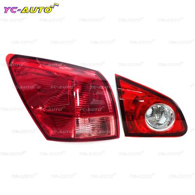 Car Rear Tail Light Signal Brake Lamp Without Bulb Ide Outside Taillight For Nissan Qashqai 2007 2008 2009 2010