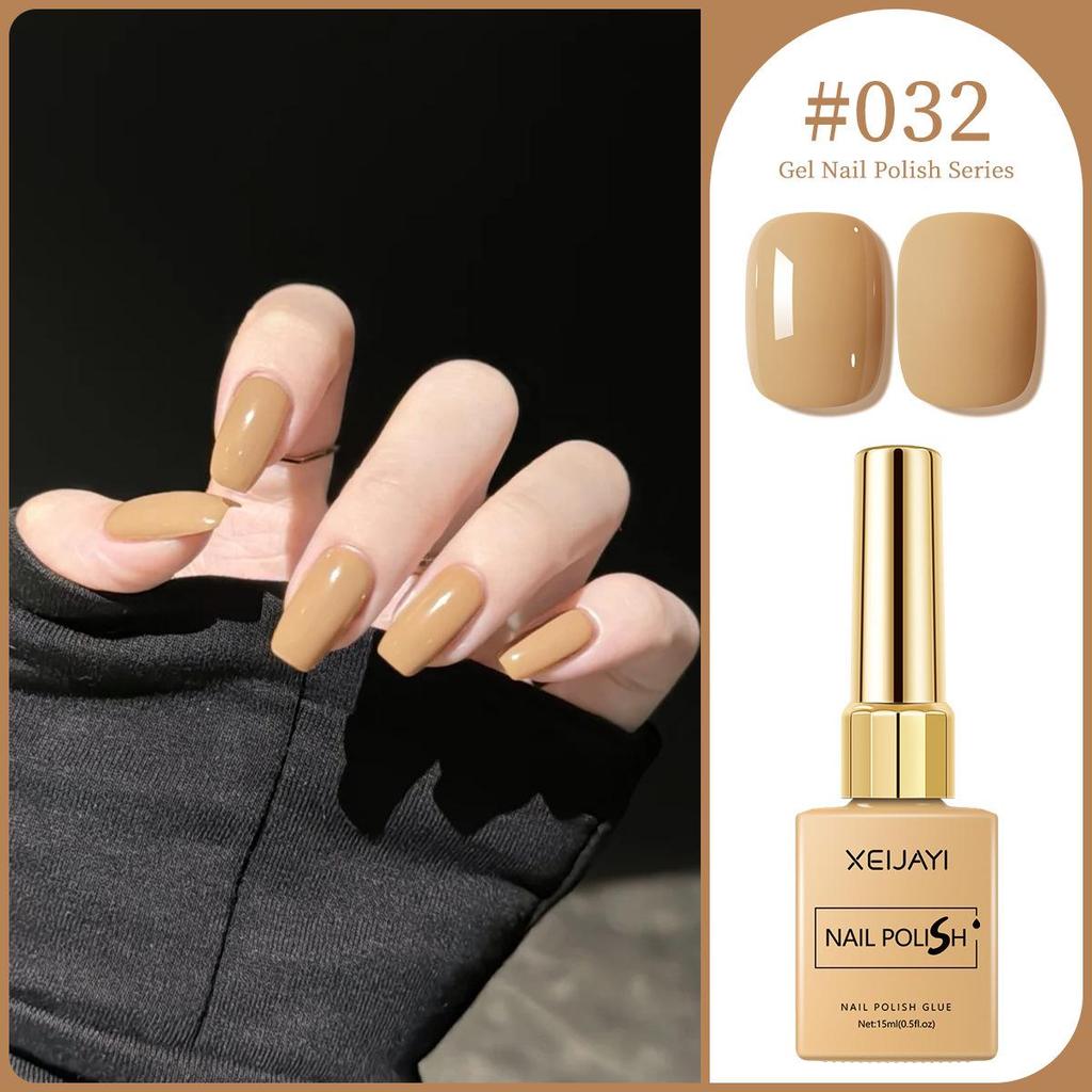 XEIJAYI 15ml Solid Color Nail Gel - 72 Color Options for Nail Art Salons