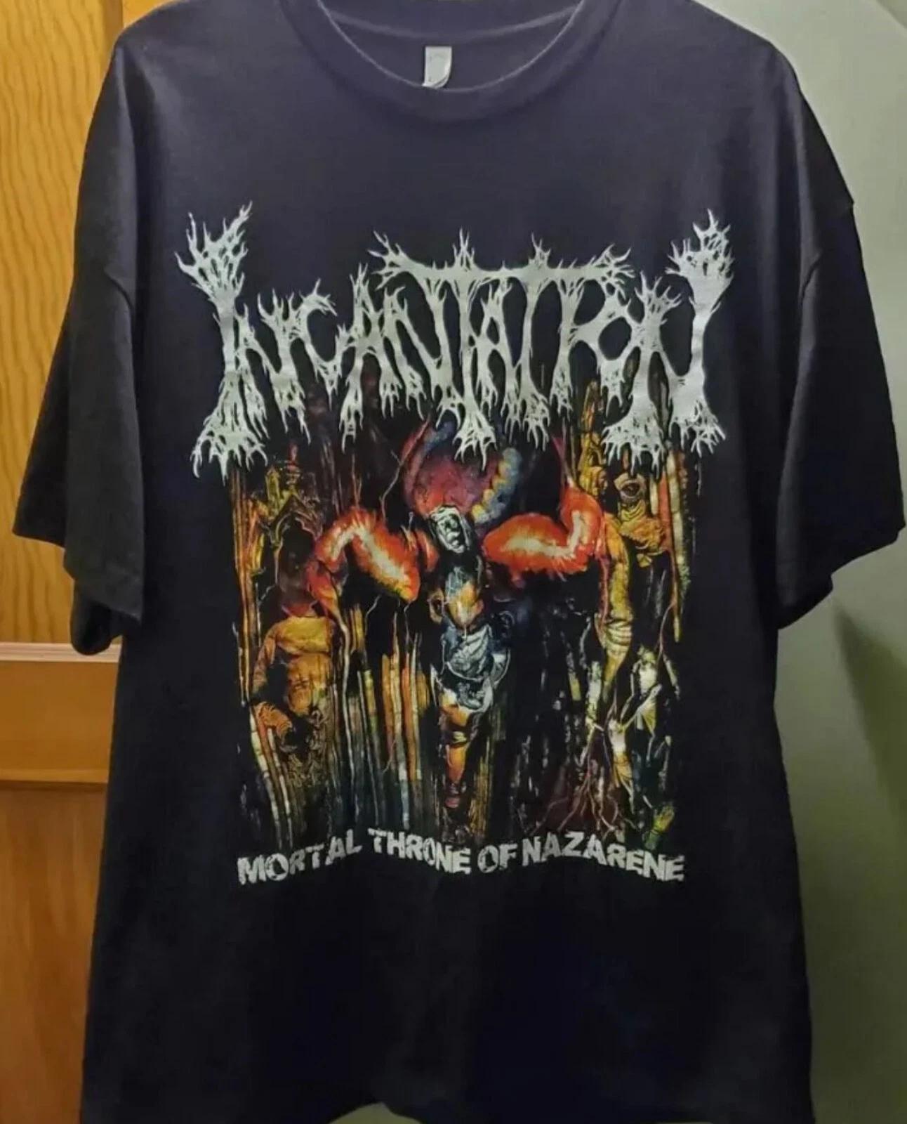 Incantation Mortal Throne of Nazarene T-Shirt, brand new shirt L