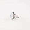 Milky Opal Gemstone 925 Stamped Silver Jewelry Handmade Statement Ring For Gift RR-57-19