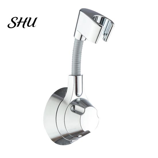 Adjustable Hand Shower Holder Easy Installation Waterproof Bracket Wall Mount Self-Adhesive for Home Lightweight Bathroom Accessory