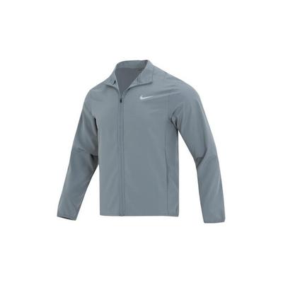 Solid Color Logo Breathable Windproof Stand-collar Sports Casual Jacket Men