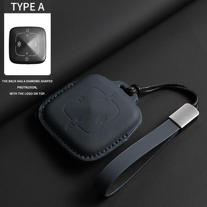 Original Color Car Key Case Cover For ZEEKR X 001 007 009 7X 007GT MIX Anti-Scratch Auto Keychain Protector Shell Accessories