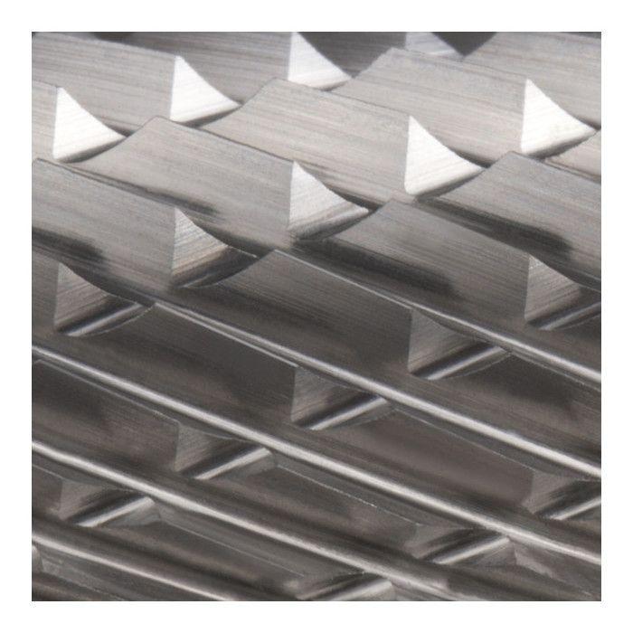 Fraise sur tige - Ruko - ZYA - Diamètre 16 mm - Longueur tête 25 mm - Diamètre tige 6 mm